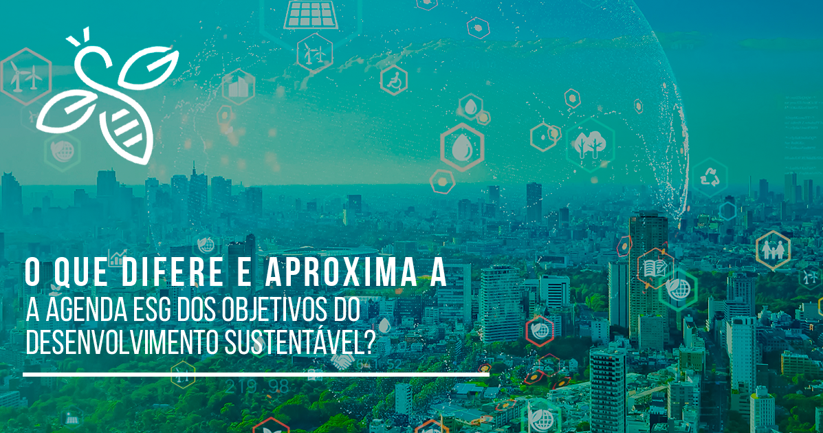 O que difere e aproxima a agenda ESG dos Objetivos do Desenvolvimento Sustentável?