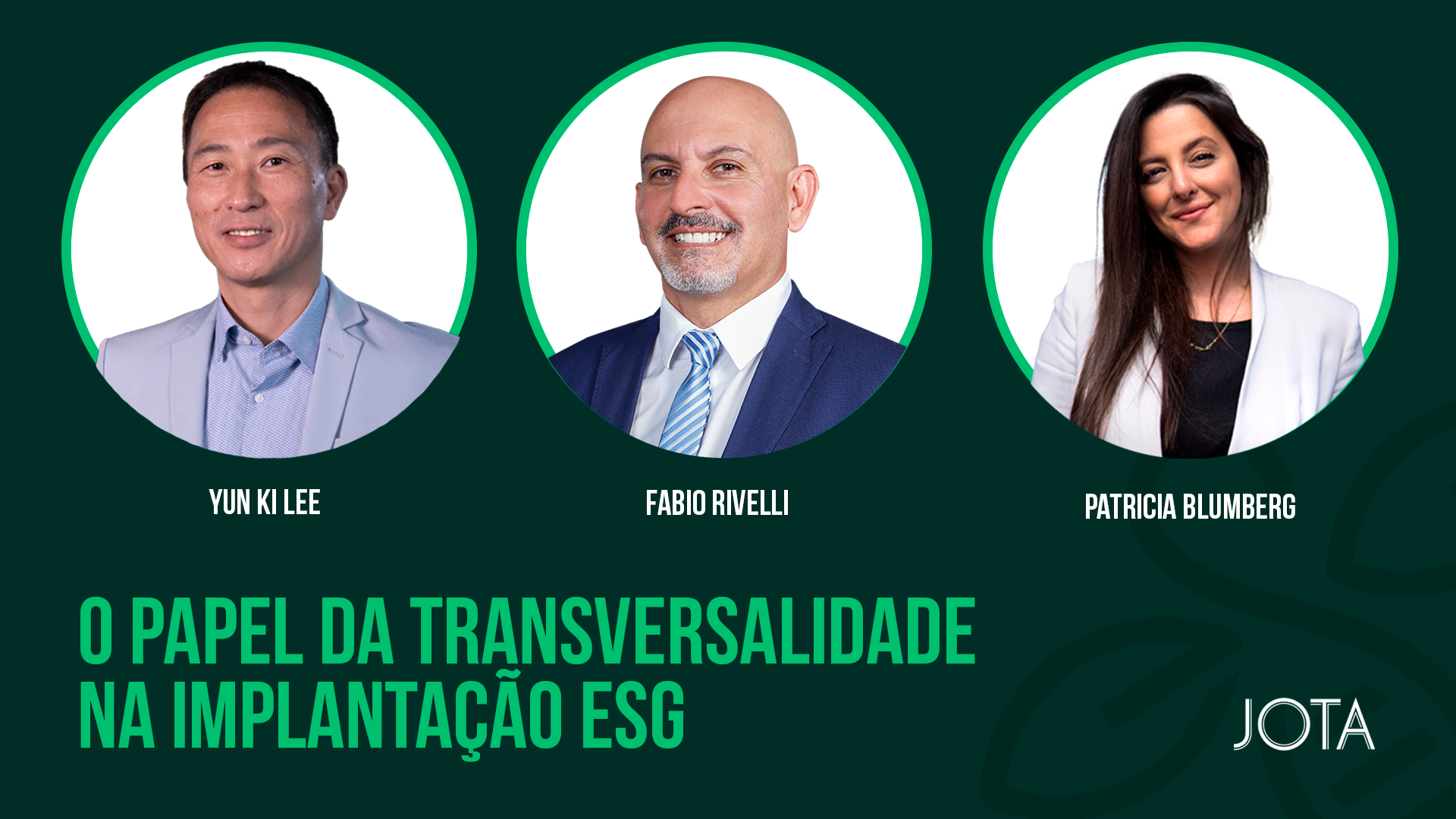 O papel da transversalidade na implantação ESG