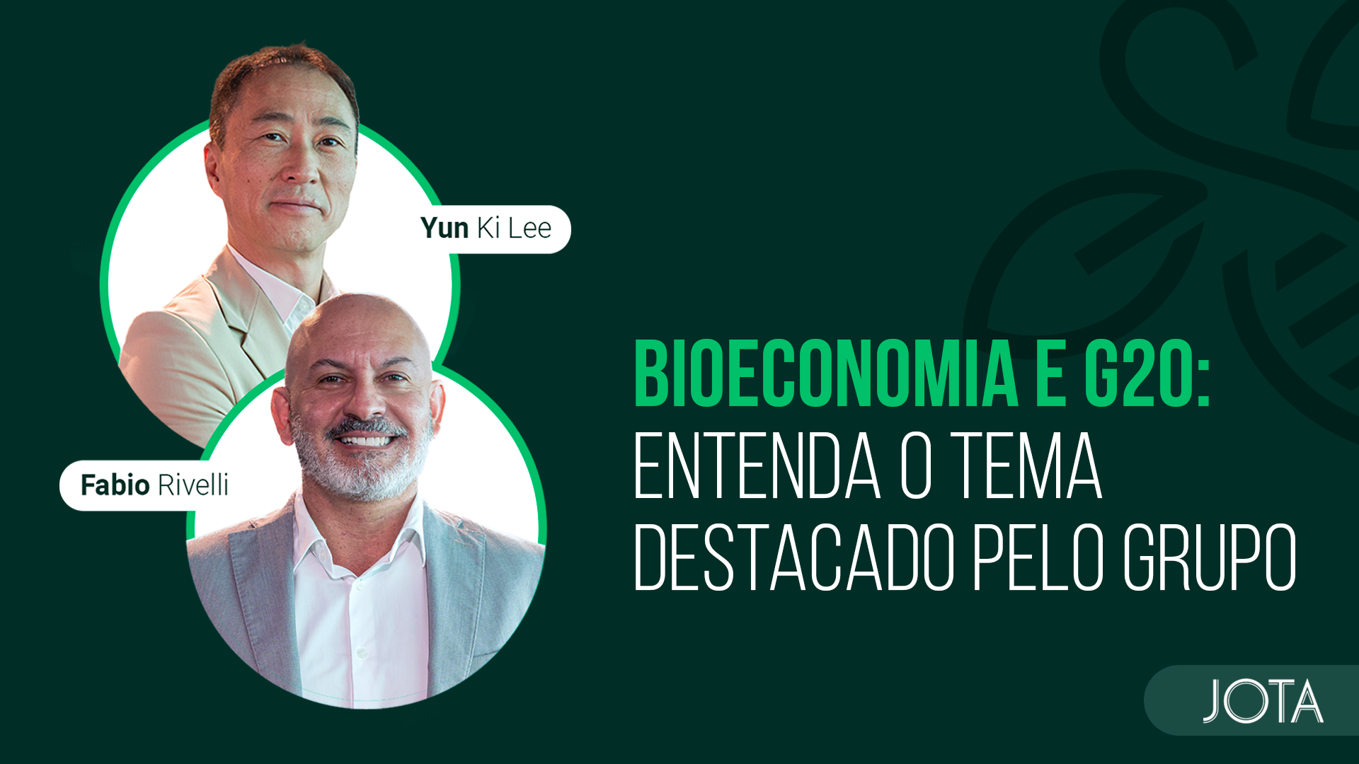 Bioeconomia e G20: entenda o tema destacado pelo grupo